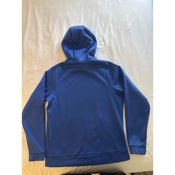 Nike Dri-fit Hoodie Pullover Women's Blue Sweatshirt Medium Athletic Sport - Picture 8 of 8